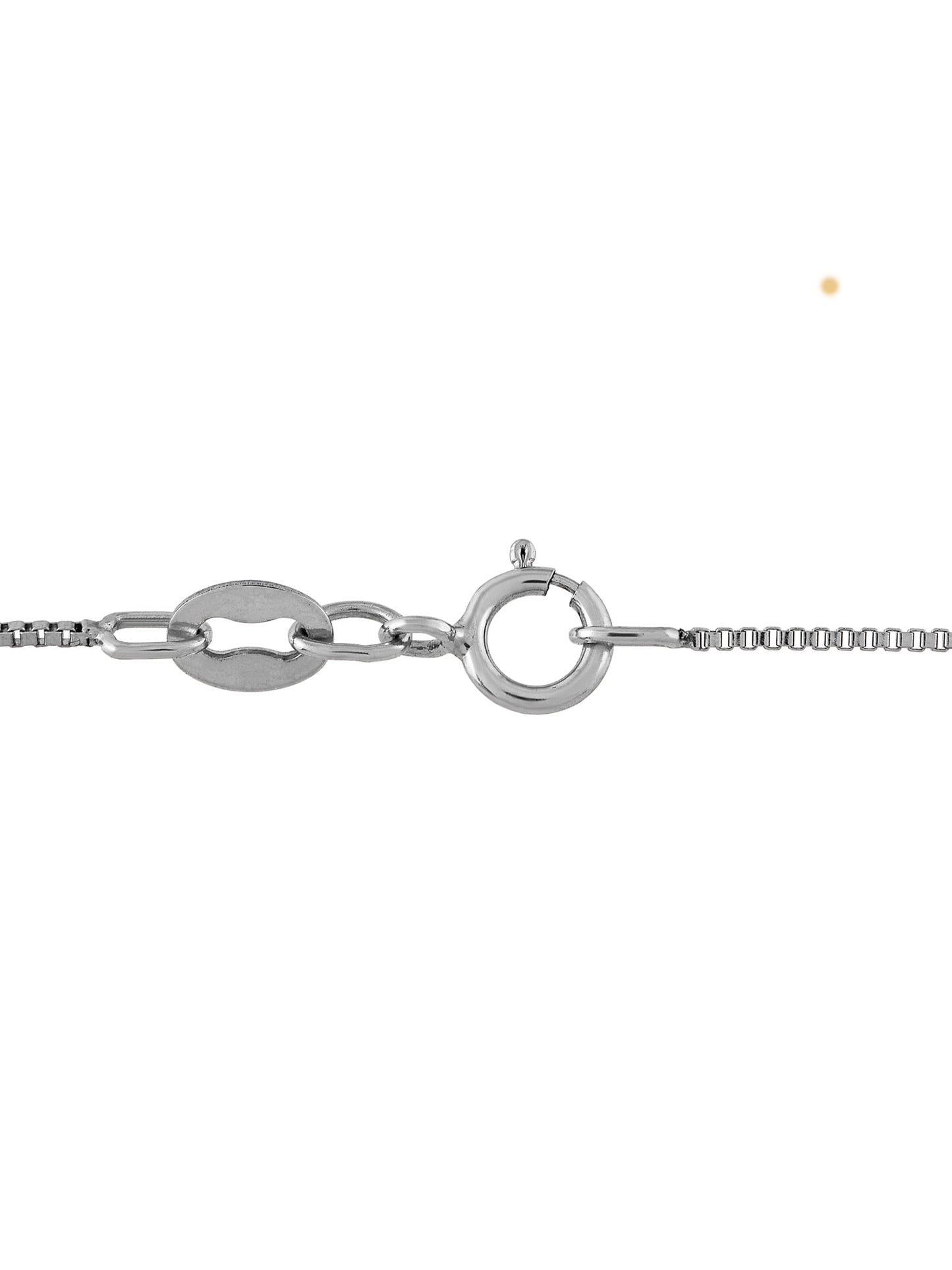 Blue Topaz Diamond 10kt Necklace, Sterling Silver and Yellow Gold -18"