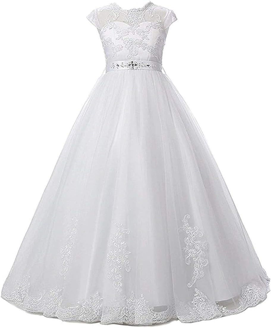 Heirloom Lace Girls Gown 10