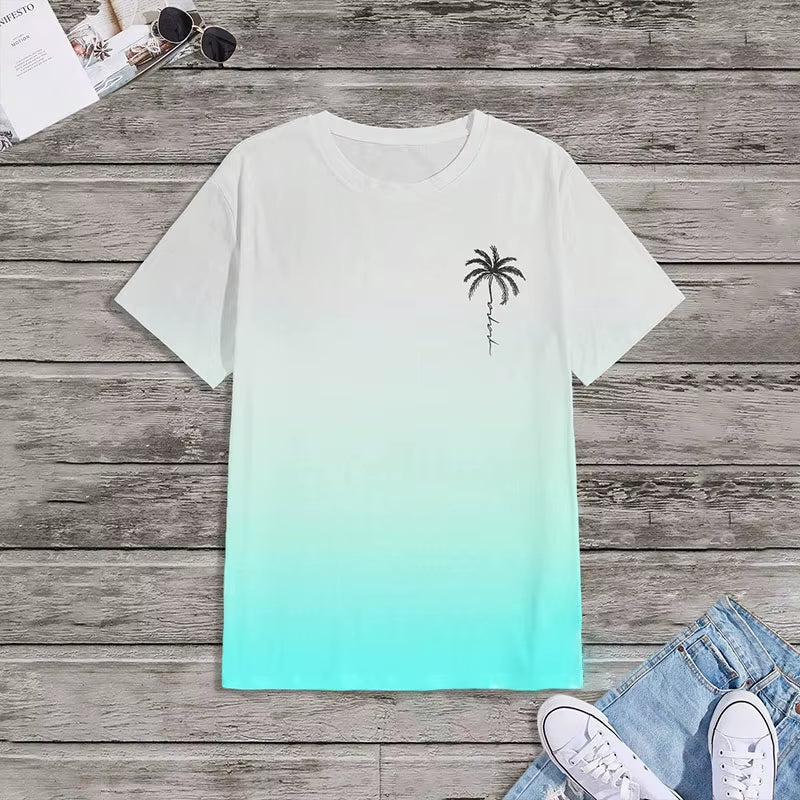 Short Sleeve T Shirt Casual O Neck Solid Color Men'S T Shirt