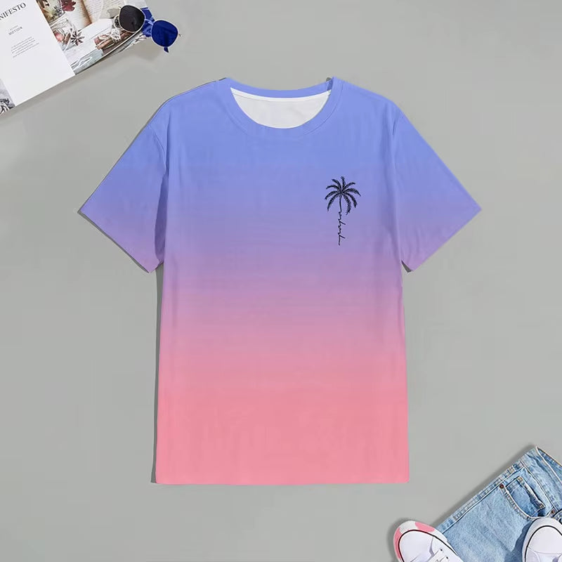 Short Sleeve T Shirt Casual O Neck Solid Color Men'S T Shirt