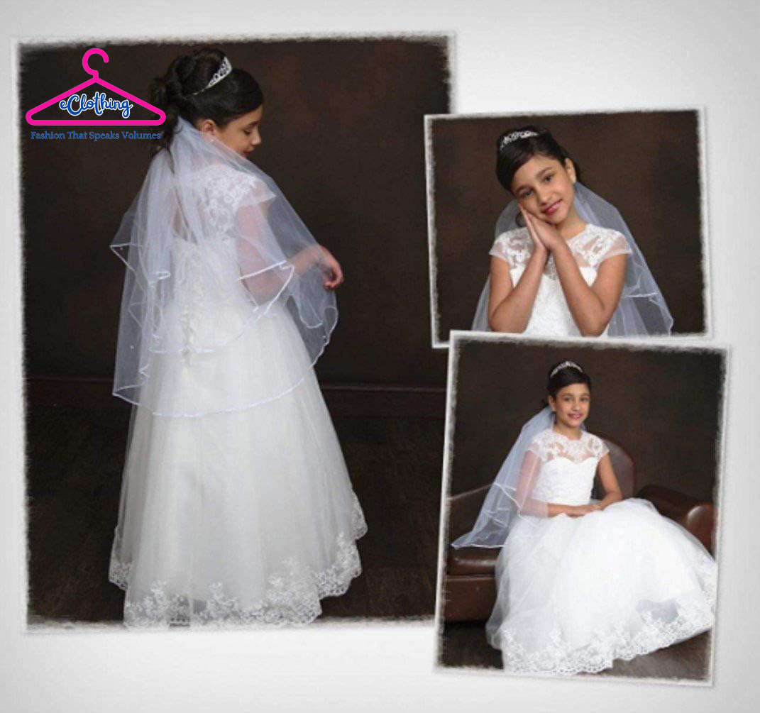 Heirloom Lace Girls Gown 10