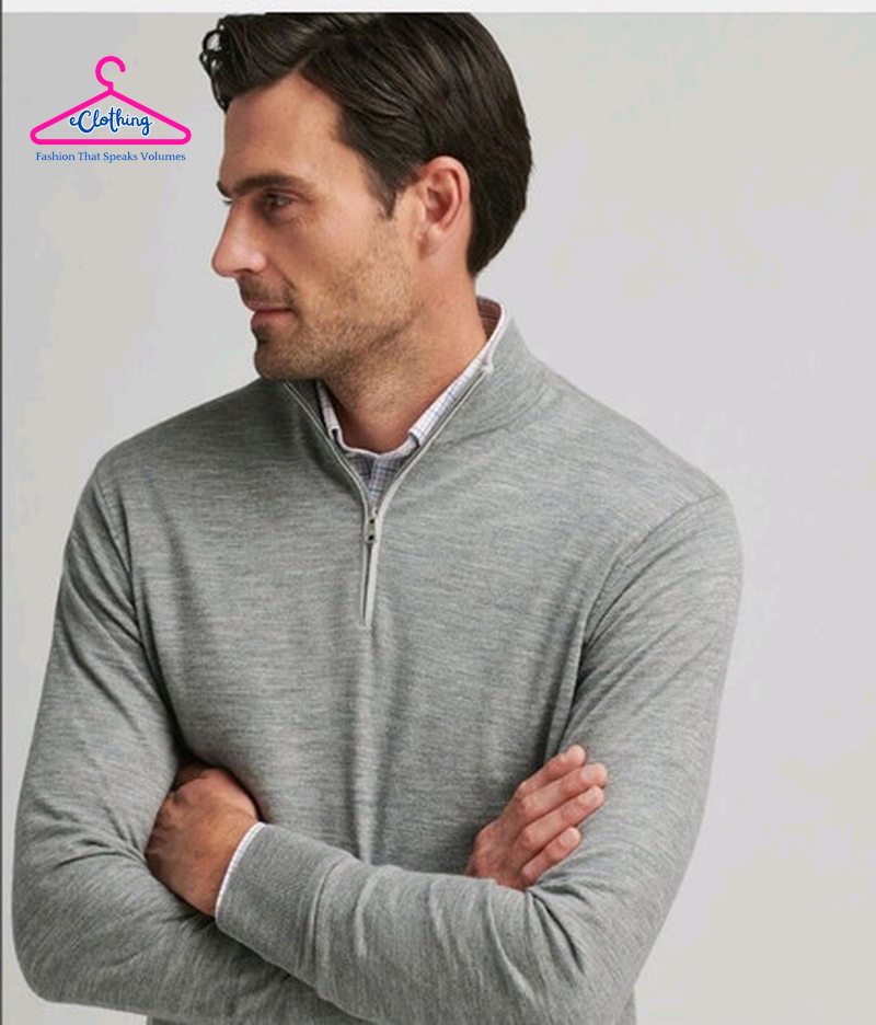 Peter Millar Excursionist Quarter-Zip Sweater