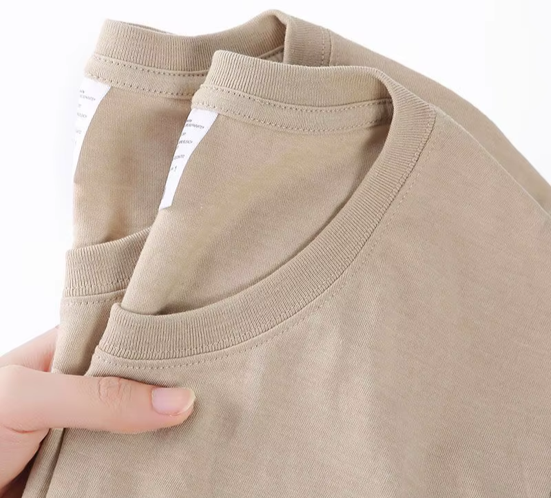 Men Women Solid Color100% Cotton T-Shirt