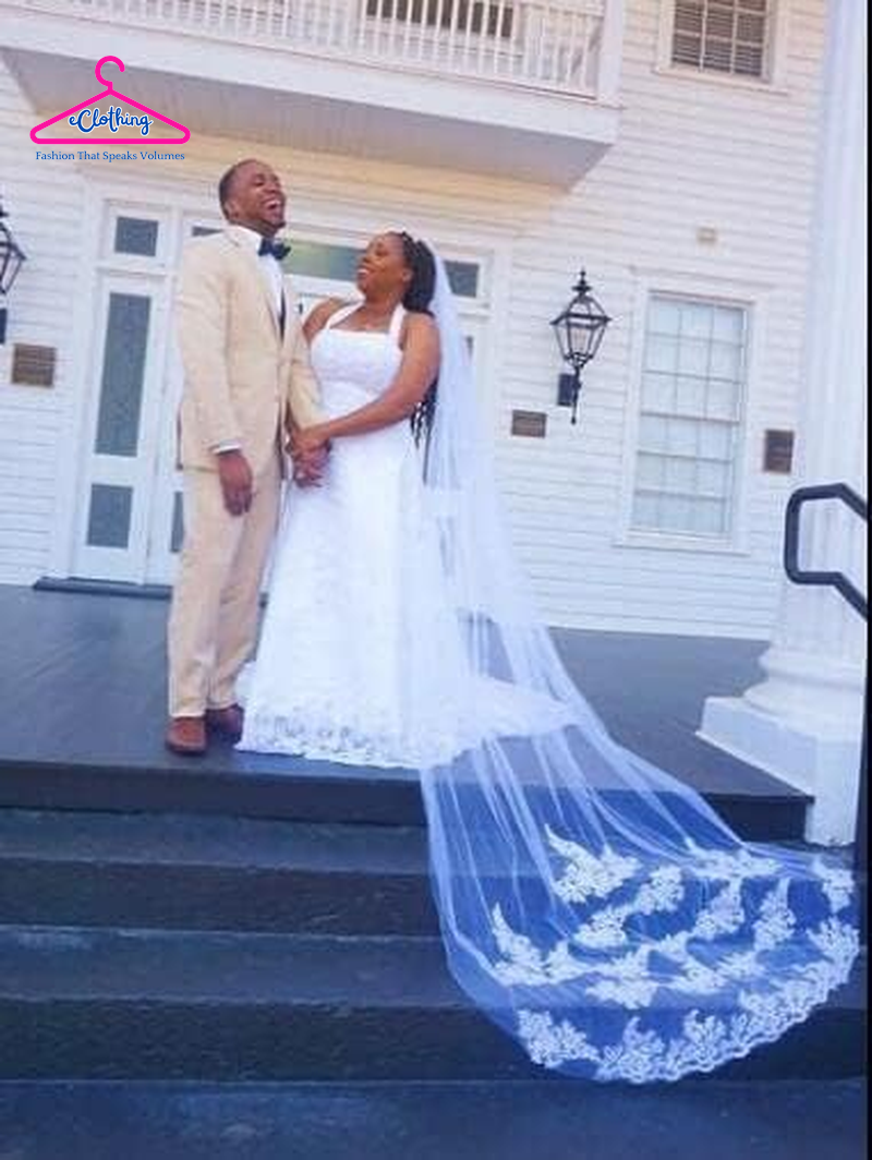 Wedding Bridal Veil with Comb, 118''